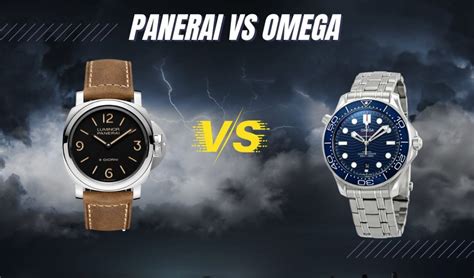 Panerai vs Omega Watches, Which On